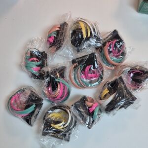 Enamel Hoop Earring Reseller Bundle 11 Sets 33 Pairs